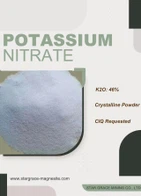 KALIJ NITRAT IZ KINE