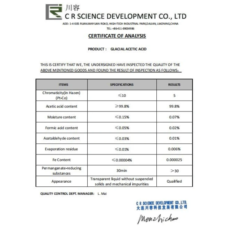 Glacial Acetic Acid